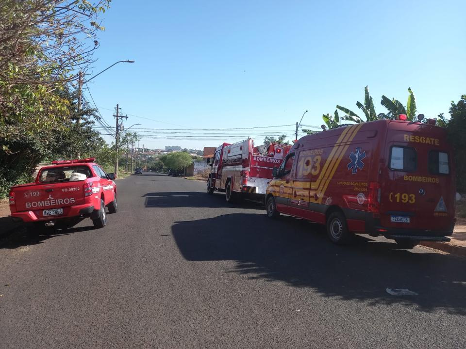 Foto 7 de 7 — Acidente com botijão de gás assusta moradores de Araraquara; vítima foi socorrida